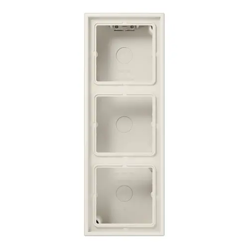 JUNG LS 583 A W opbouwbak 3-voudig LS990 creme