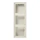 JUNG LS 583 A W opbouwbak 3-voudig LS990 creme