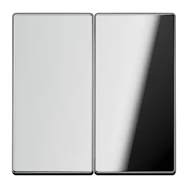 JUNG GCR 2995 schakelwip 2-voudig LS990 glanzend chroom