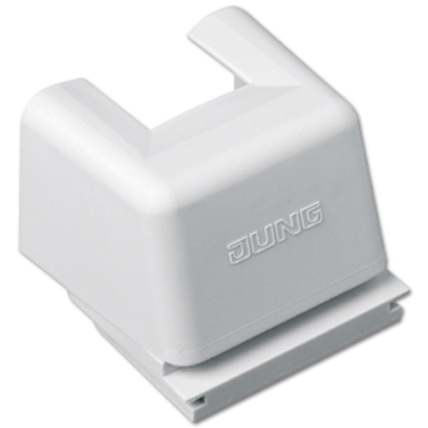 JUNG 895 leidingkanaalschuif met kap WG800 IP44 grijs
