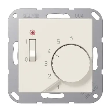 JUNG TR A 241 kamerthermostaat verbreek 24V A/AS-range creme