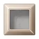 JUNG AS 581 A CH opbouwbak 1-voudig A-range champagne