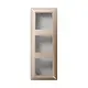 JUNG AS 583 A CH opbouwbak 3-voudig A-range champagne