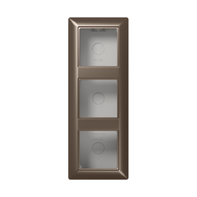 JUNG AS 583 A MO opbouwbak 3-voudig A-range mokka