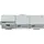 JUNG 623 NAW wandcontactdoos randaarde 3-voudig horizontaal met klapdeksel en tekstvenster opbouw IP44 WG600