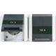 JUNG 8220 NAW wandcontactdoos 16A 2-voudig randaarde opbouw IP44 horizontaal WG800