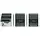 JUNG 8230 NAW wandcontactdoos 3-voudig randaarde tekstvenster opbouw IP44 horizontaal WG800