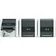 JUNG 8230 NAW wandcontactdoos 3-voudig randaarde tekstvenster opbouw IP44 horizontaal WG800