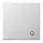 JUNG AL 2990 K schakelwip met belsymbool LS990 aluminium