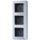 JUNG AS 583 A AL opbouwbak 3-voudig A-range aluminium