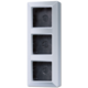 JUNG AS 583 A AL opbouwbak 3-voudig A-range aluminium