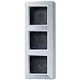 JUNG AS 583 A AL opbouwbak 3-voudig A-range aluminium