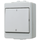 JUNG 603 W 3-polige schakelaar opbouw 16A met onderbak IP44 WG600