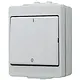 JUNG 603 W 3-polige schakelaar opbouw 16A met onderbak IP44 WG600