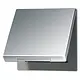 JUNG GCR 2990 KL klapdeksel voor wandcontactdoos en centraaldelen van 50 x 50 mm LS990 glanzend chroom