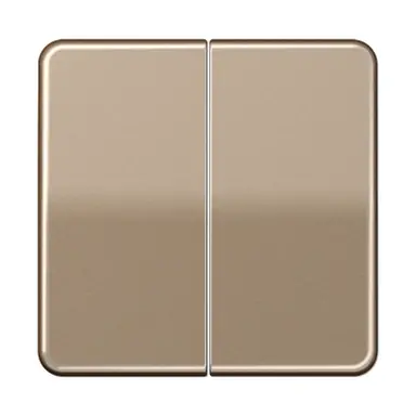 JUNG CD 595 GB schakelwip 2-voudig CD500 goud brons