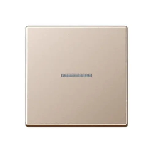 JUNG A 590 KO5 CH schakelwip met controlevenster A-range champagne