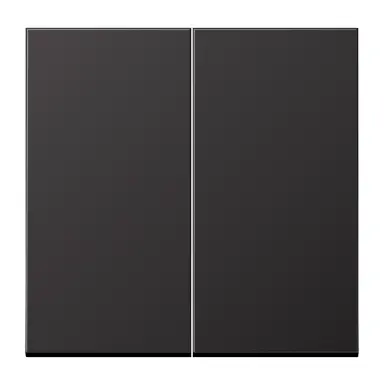 JUNG AL 2995 D schakelwip 2-voudig LS990 dark gelakt aluminium