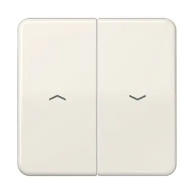 JUNG CD 595 P wip 2-voudig met pijlsymbolen tbv jaloezieschakelaar CD500 creme