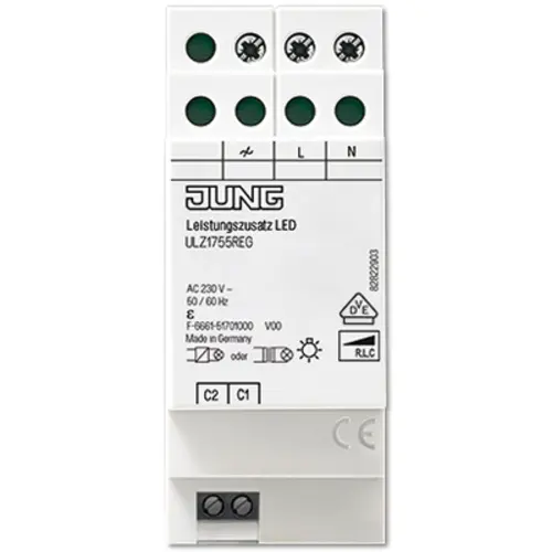 JUNG ULZ 1755 REG vermogensuitbreider LED