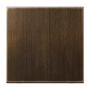 JUNG ME 1700 AT dimmerknop 1-voudig tastdimmer LS990 messing antiek