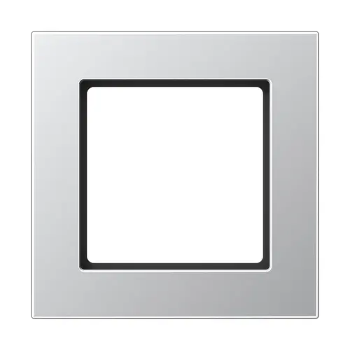 JUNG A 5581 BF AL afdekraam 1-voudig A550 aluminium