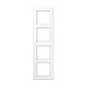 JUNG A 5584 BF WW afdekraam 4-voudig A550 alpine wit