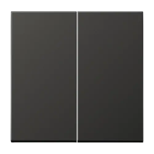 JUNG AL 1702 AN dimmerknop 2-voudig serietastdimmer LS990 antraciet gelakt aluminium