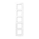JUNG A 5585 BF WW afdekraam 5-voudig A550 alpine wit