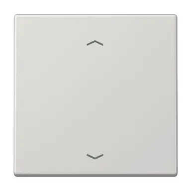 JUNG LS 1700 P LG jaloezieknop tbv elektronische jaloezieactor LS990 lichtgrijs