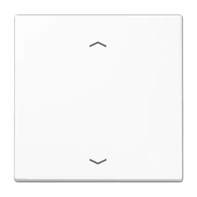 JUNG LS 1700 P WW jaloezieknop tbv elektronische jaloezieactor LS990 alpine wit