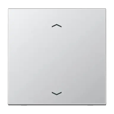 JUNG AL 1700 P jaloezieknop tbv elektronische jaloezieactor LS990 aluminium
