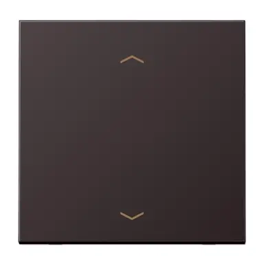 JUNG AL 1700 P D jaloezieknop tbv elektronische jaloezieactor LS990 dark gelakt aluminium