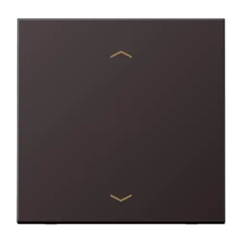 JUNG AL 1700 P D jaloezieknop tbv elektronische jaloezieactor LS990 dark gelakt aluminium