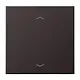 JUNG AL 1700 P D jaloezieknop tbv elektronische jaloezieactor LS990 dark gelakt aluminium