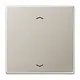 JUNG ES 1700 P jaloezieknop tbv elektronische jaloezieactor LS990 edelstaal