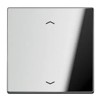 JUNG GCR 1700 P jaloezieknop tbv elektronische jaloezieactor LS990 glanzend chroom