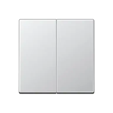 JUNG A 1702 AL dimmerknop 2-voudig serietastdimmer A-range aluminium