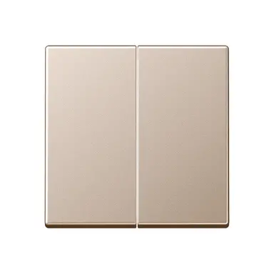 JUNG A 1702 CH dimmerknop 2-voudig serietastdimmer A-range champagne