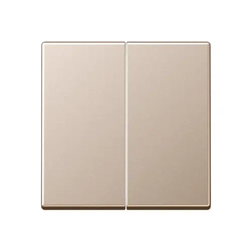 JUNG A 1702 CH dimmerknop 2-voudig serietastdimmer A-range champagne