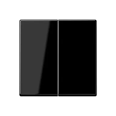 JUNG A 1702 SW dimmerknop 2-voudig serietastdimmer A-range zwart glans