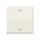 JUNG AS 1700 P jaloezieknop tbv elektronische jaloezieactor A-range creme