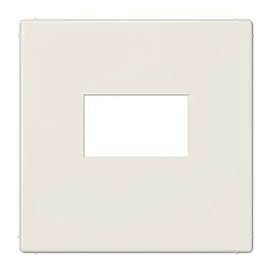 JUNG LS 1969 USB centraalplaat USB-lader met klikbevestiging LS990 creme