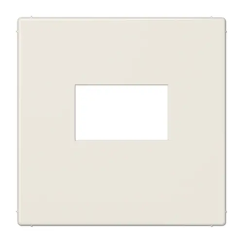 JUNG LS 1969 USB centraalplaat USB-lader met klikbevestiging LS990 creme