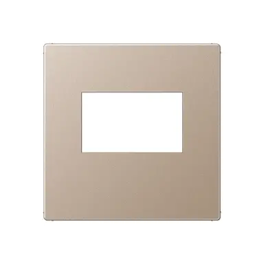 JUNG A 1569 USB CH centraalplaat USB-lader met klikbevestiging A-range champagne