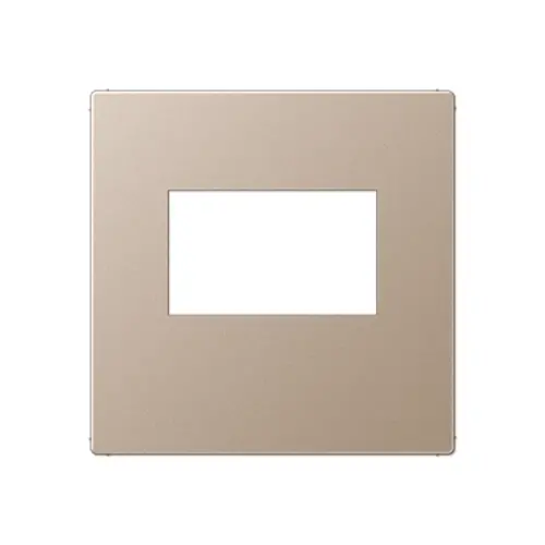 JUNG A 1569 USB CH centraalplaat USB-lader met klikbevestiging A-range champagne