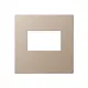 JUNG A 1569 USB CH centraalplaat USB-lader met klikbevestiging A-range champagne