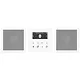 JUNG DAB LS2 BT WW smart radio DAB+ Bluetooth set met 2 luidsprekers LS990 alpine wit
