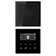 JUNG DAB LS1 BT SW smart radio DAB+ Bluetooth set met 1 luidspreker LS990 zwart glans