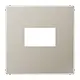 JUNG ES 1969 USB centraalplaat USB-lader met klikbevestiging LS990 edelstaal